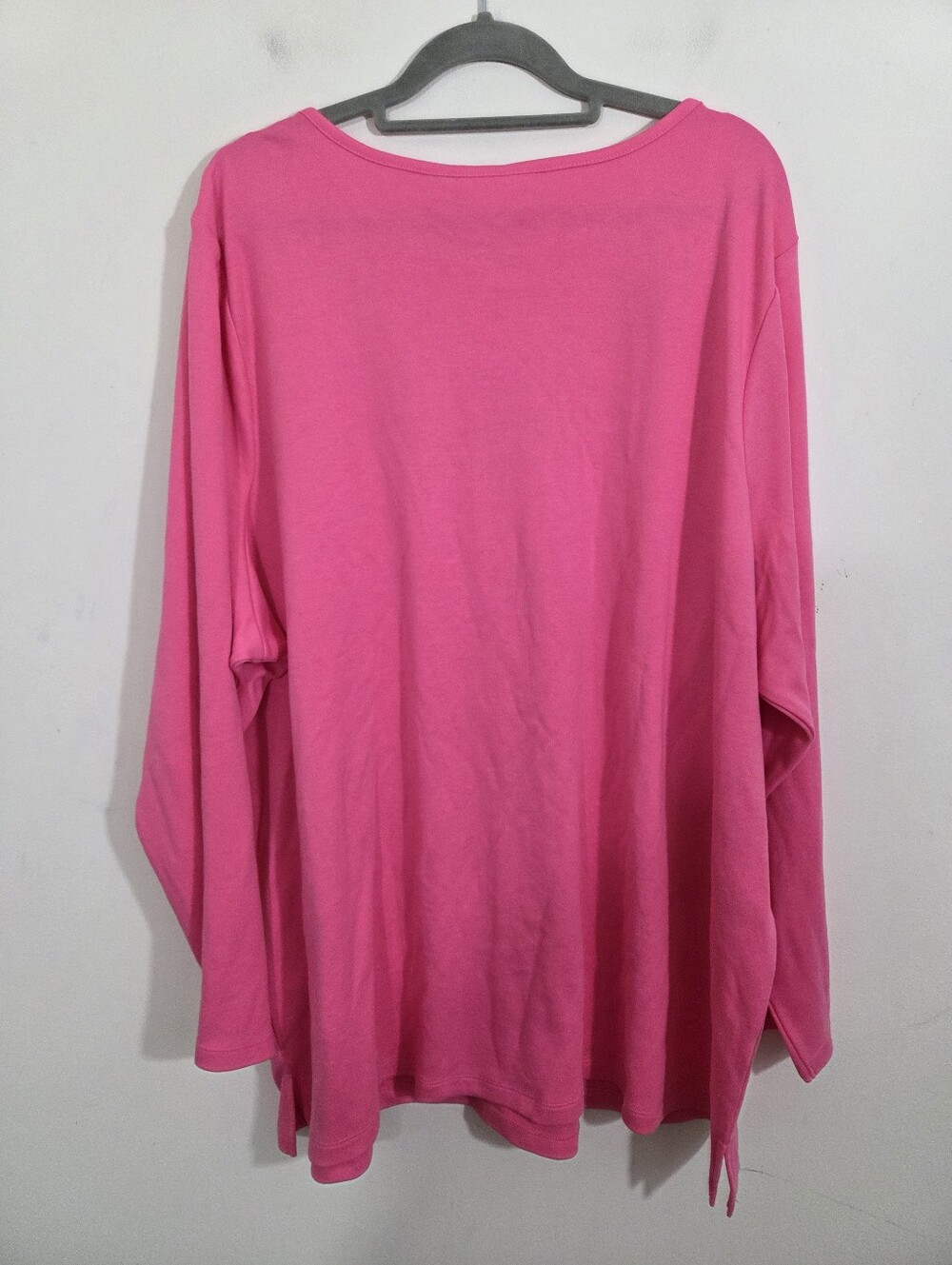 NWT Quacker Factory Be Mine Rhinestone Top Pink Size 3X Valentines Day Hearts - Picture 7 of 10